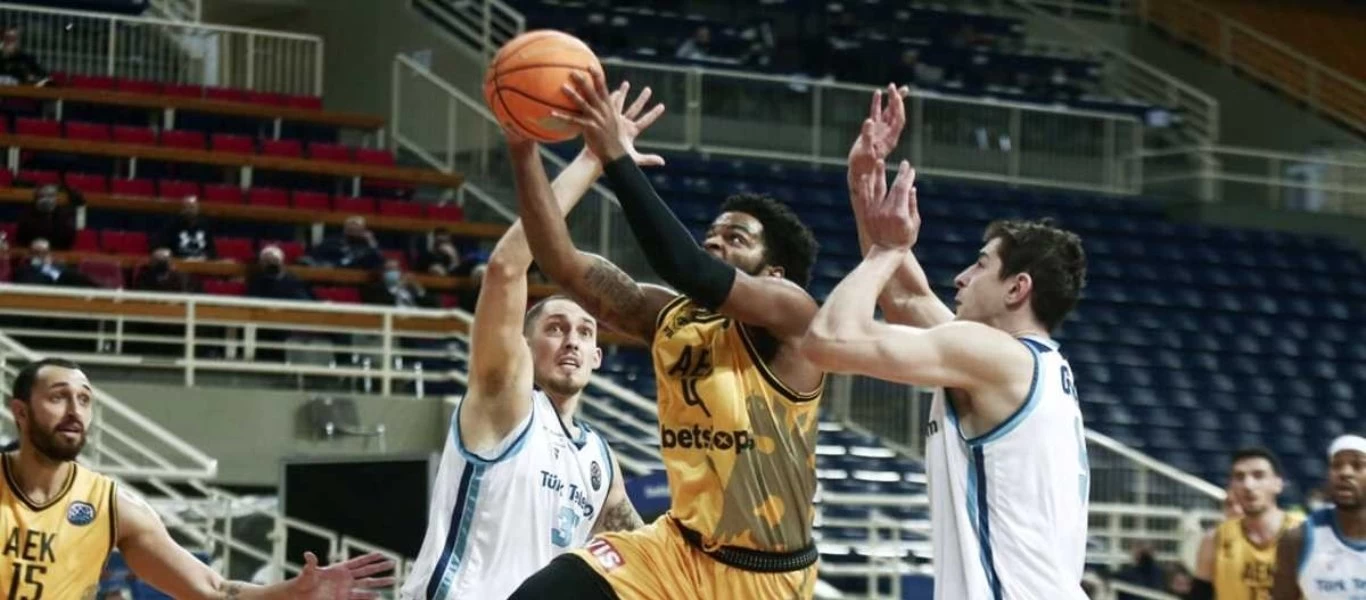 BCL: Ιδανικό ξεκίνημα για την ΑΕΚ στους «16» - Επικράτησε με 74-65 της Τουρκ Τέλεκομ